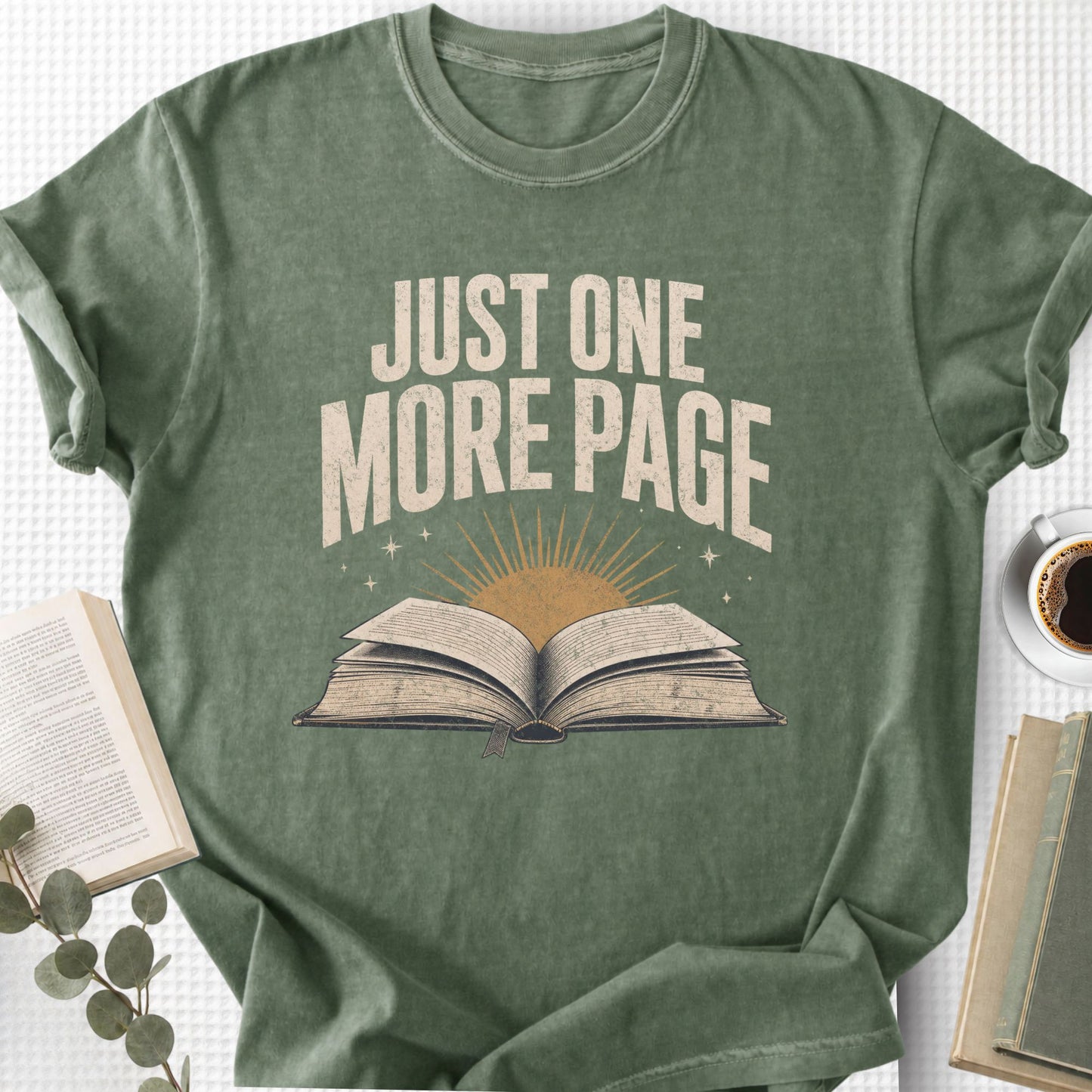 Just One More Page Unisex T-Shirt