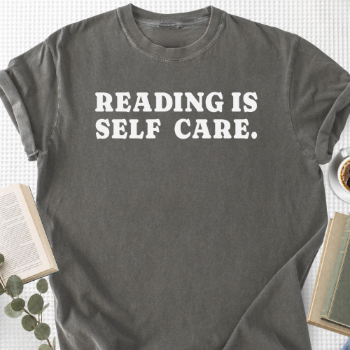 Reading Is Self Care Retro Unisex T-Shirt, Bookworm Shirt