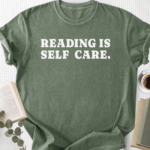 Reading Is Self Care Retro Unisex T-Shirt, Bookworm Shirt