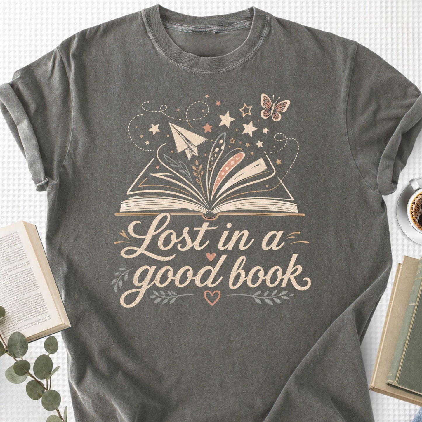 Lost In A Good Book Magical Unisex T-Shirt
