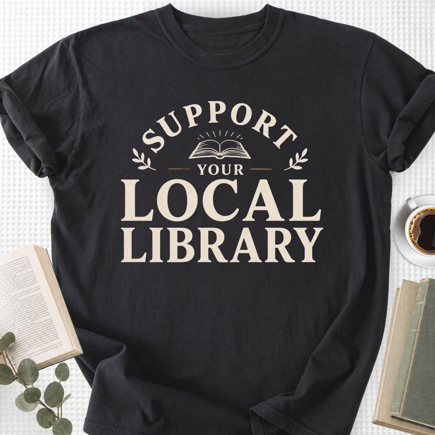 Your Local Library Unisex T-Shirt, Librarian Gift