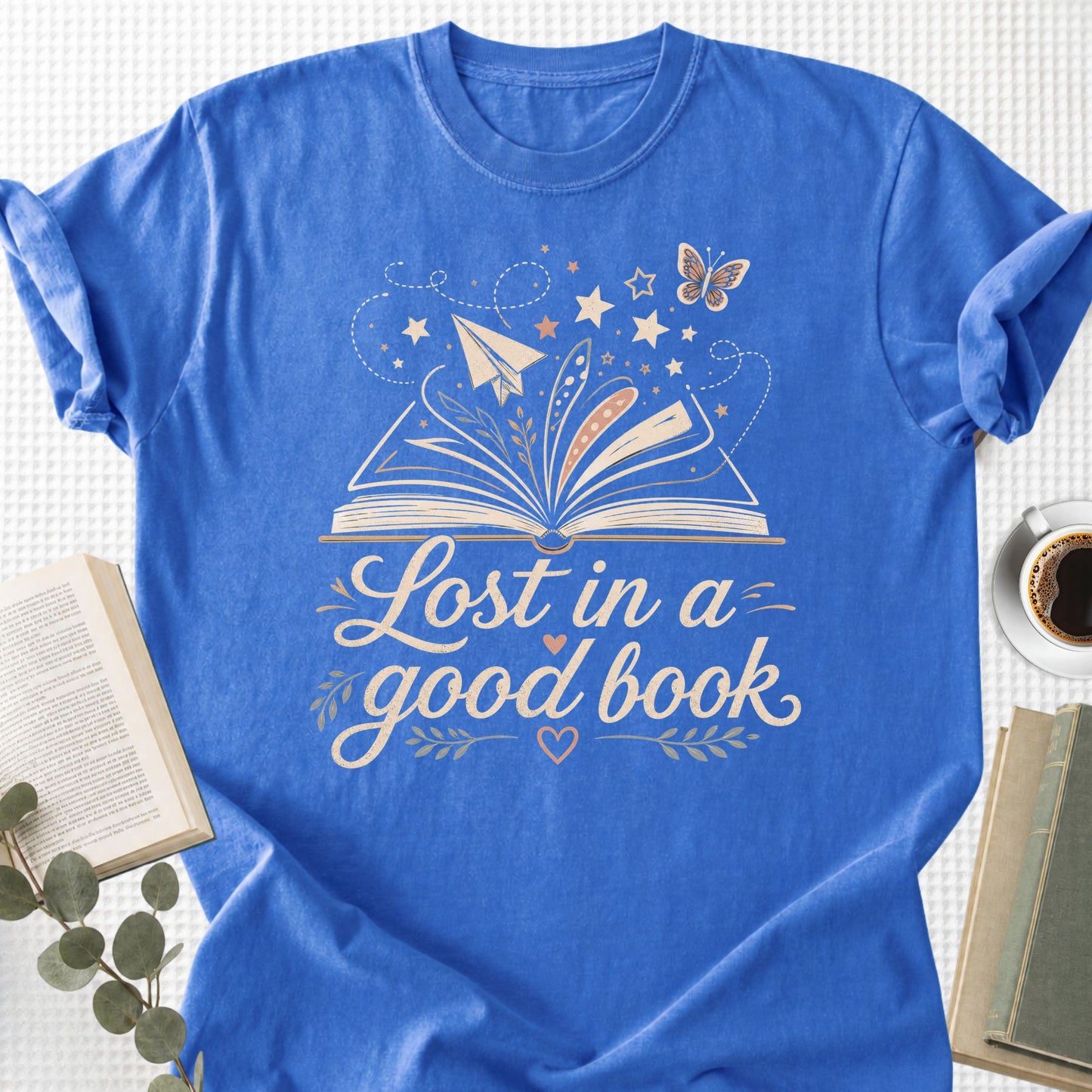 Lost In A Good Book Magical Unisex T-Shirt