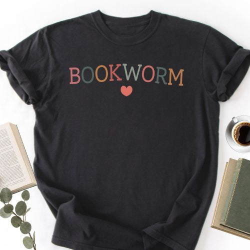 Bookworm Unisex T-Shirt MemorablyMade