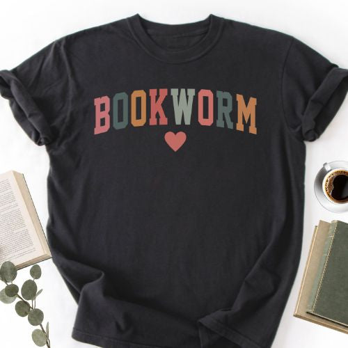 Bookworm Unisex T-Shirt MemorablyMade