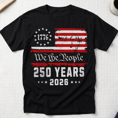 250th Anniversary USA T-Shirt MemorablyMade
