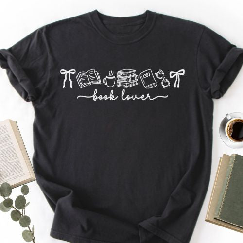 Book Lover Unisex T-Shirt MemorablyMade