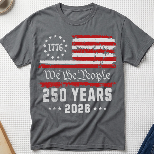 250th Anniversary USA T-Shirt MemorablyMade