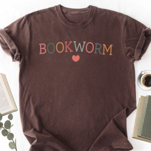 Bookworm Unisex T-Shirt MemorablyMade