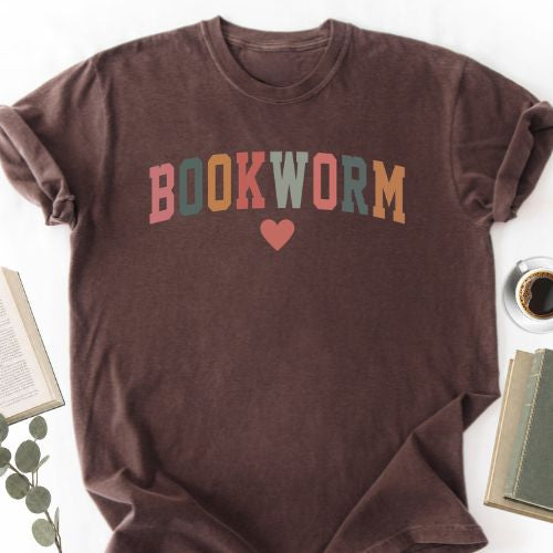 Bookworm Unisex T-Shirt MemorablyMade