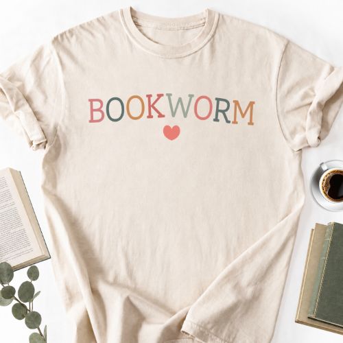 Bookworm Unisex T-Shirt MemorablyMade
