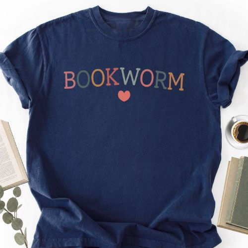 Bookworm Unisex T-Shirt MemorablyMade