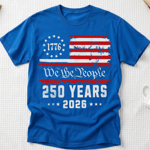250th Anniversary USA T-Shirt MemorablyMade