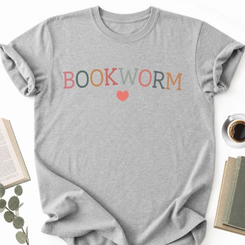 Bookworm Unisex T-Shirt MemorablyMade