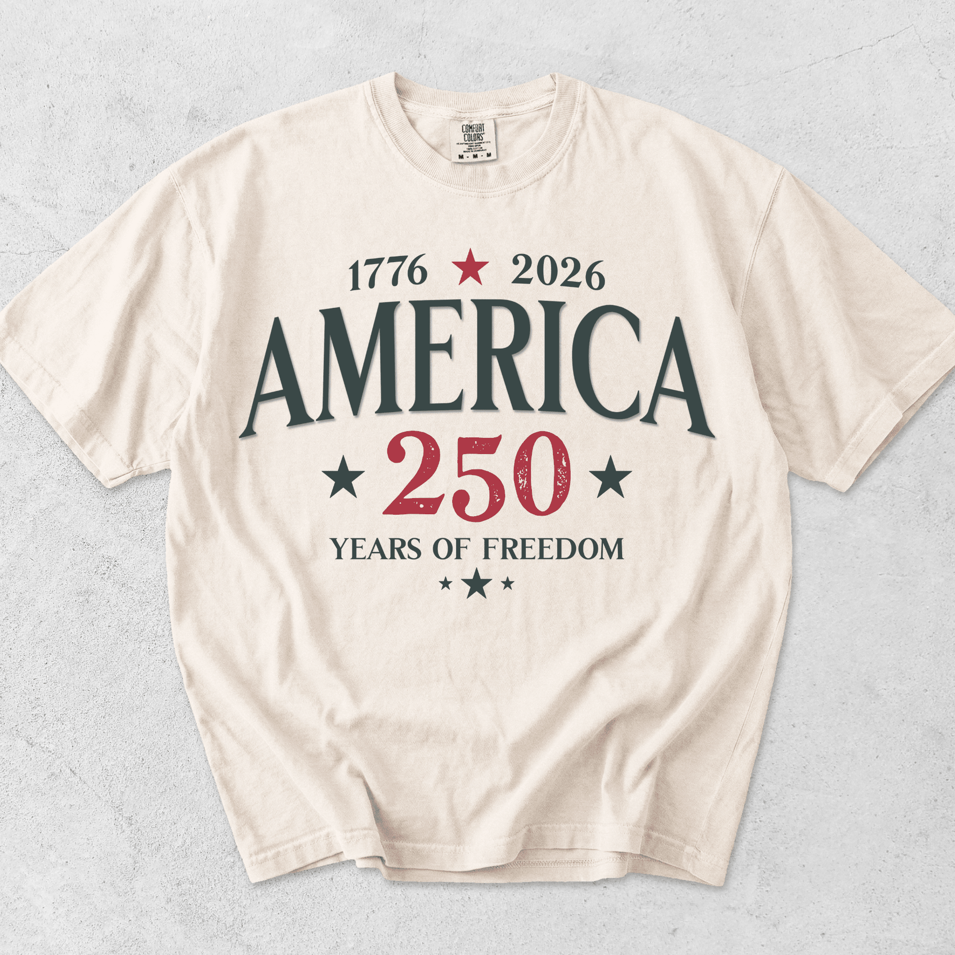 America 250 Years of Freedom Shirt - 250th Anniversary Gift - MemorablyMade