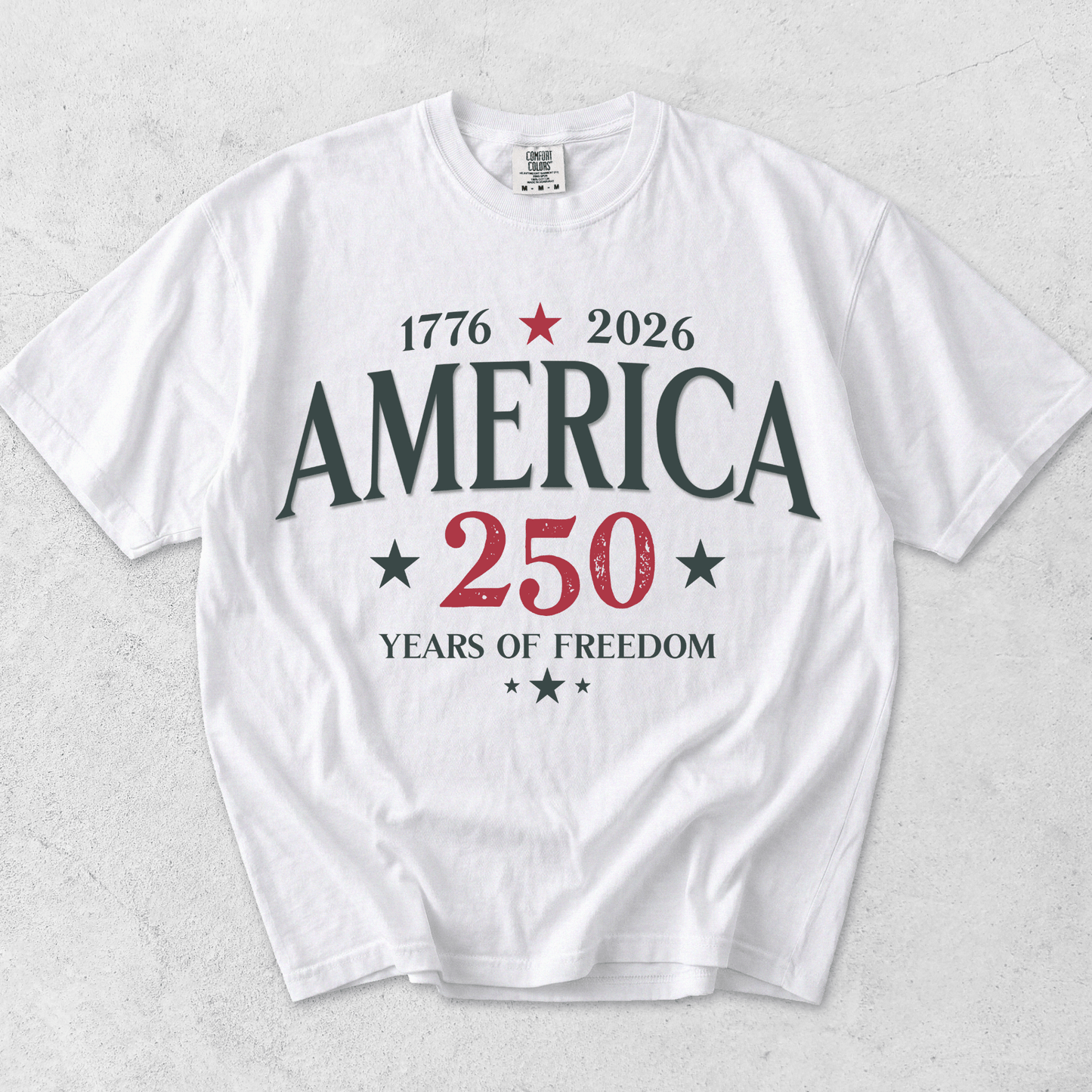 America 250 Years of Freedom Shirt - 250th Anniversary Gift - MemorablyMade