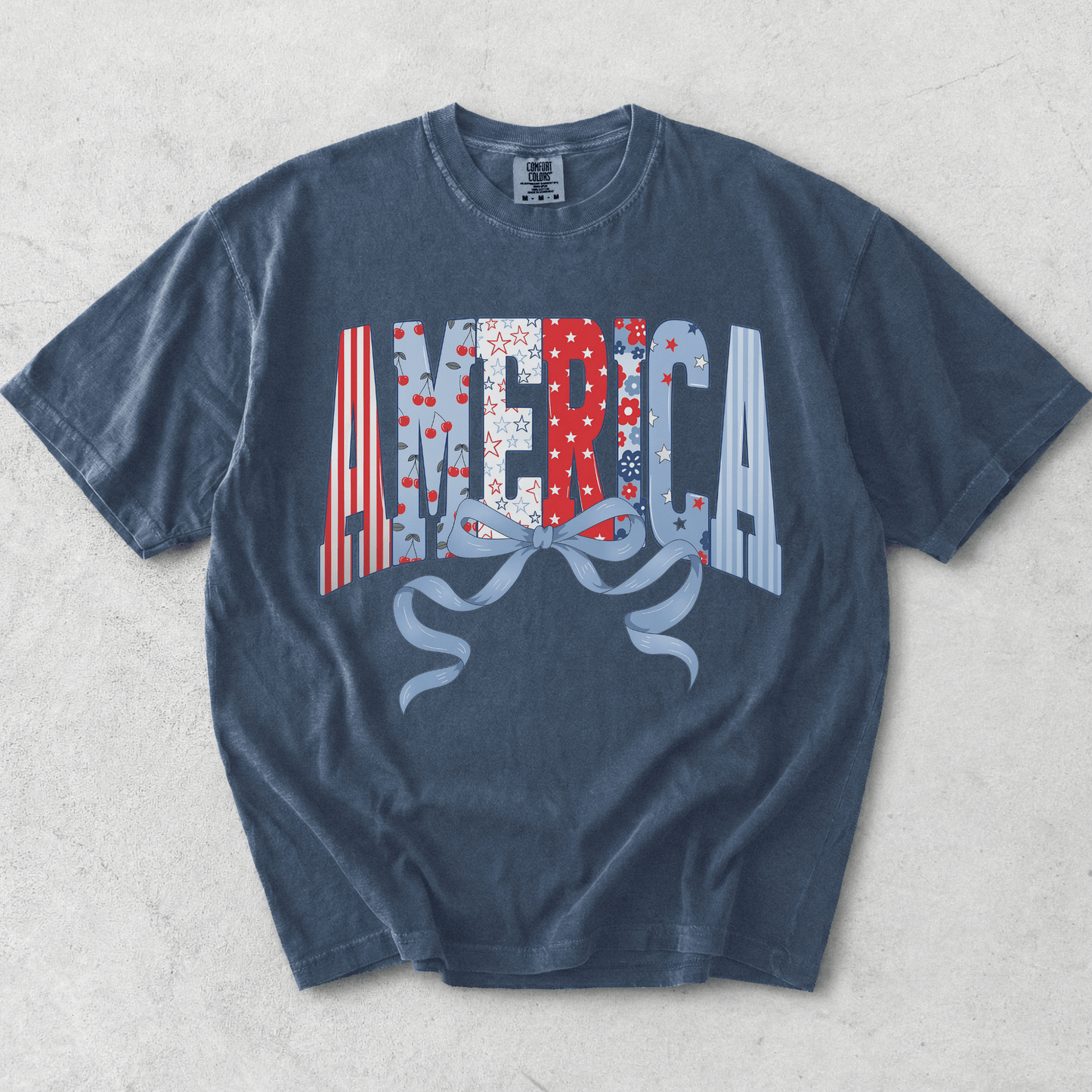 America 4th Of July T-Shirt - Comfort Colors Tee - MemorablyMade