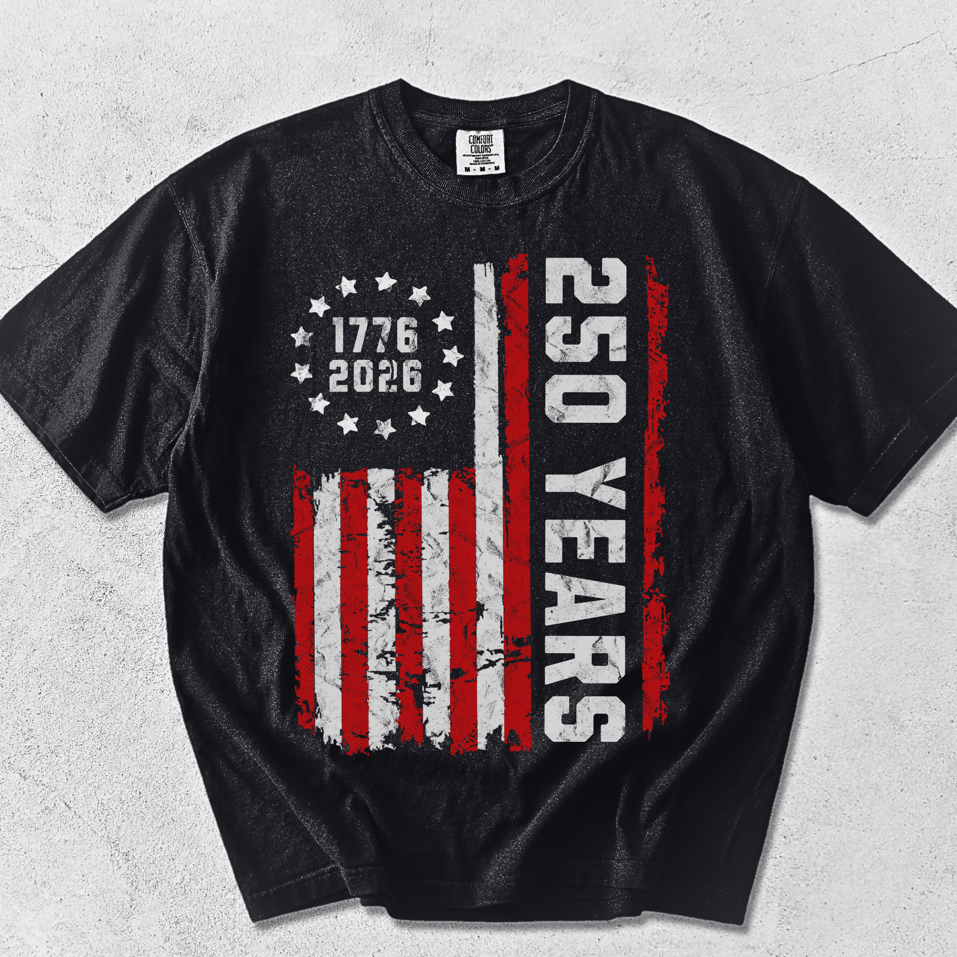 America's 250th Anniversary Patriotic Shirt | 4th of July 2026 Semiquincentennial Tee | USA Heritage Gift | Comfort Colors - MemorablyMade