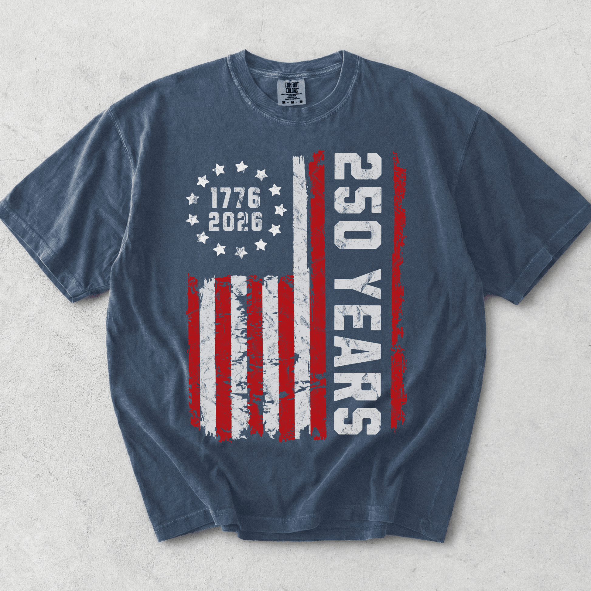 America's 250th Anniversary Patriotic Shirt | 4th of July 2026 Semiquincentennial Tee | USA Heritage Gift | Comfort Colors - MemorablyMade