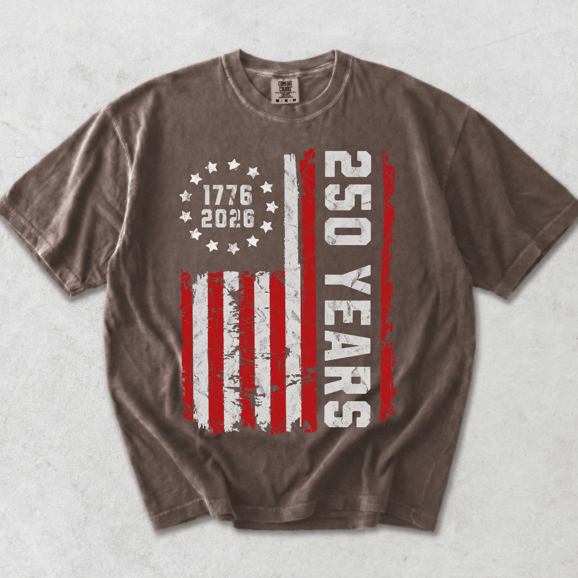 America's 250th Anniversary Patriotic Shirt | 4th of July 2026 Semiquincentennial Tee | USA Heritage Gift | Comfort Colors - MemorablyMade