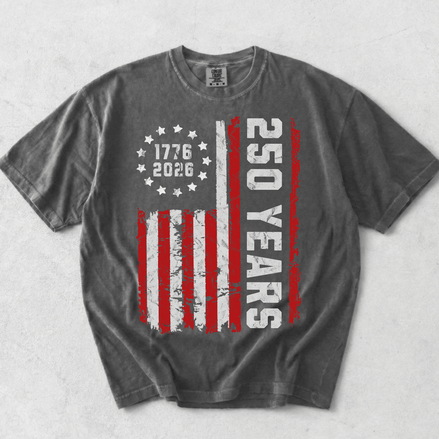 America's 250th Anniversary Patriotic Shirt | 4th of July 2026 Semiquincentennial Tee | USA Heritage Gift | Comfort Colors - MemorablyMade