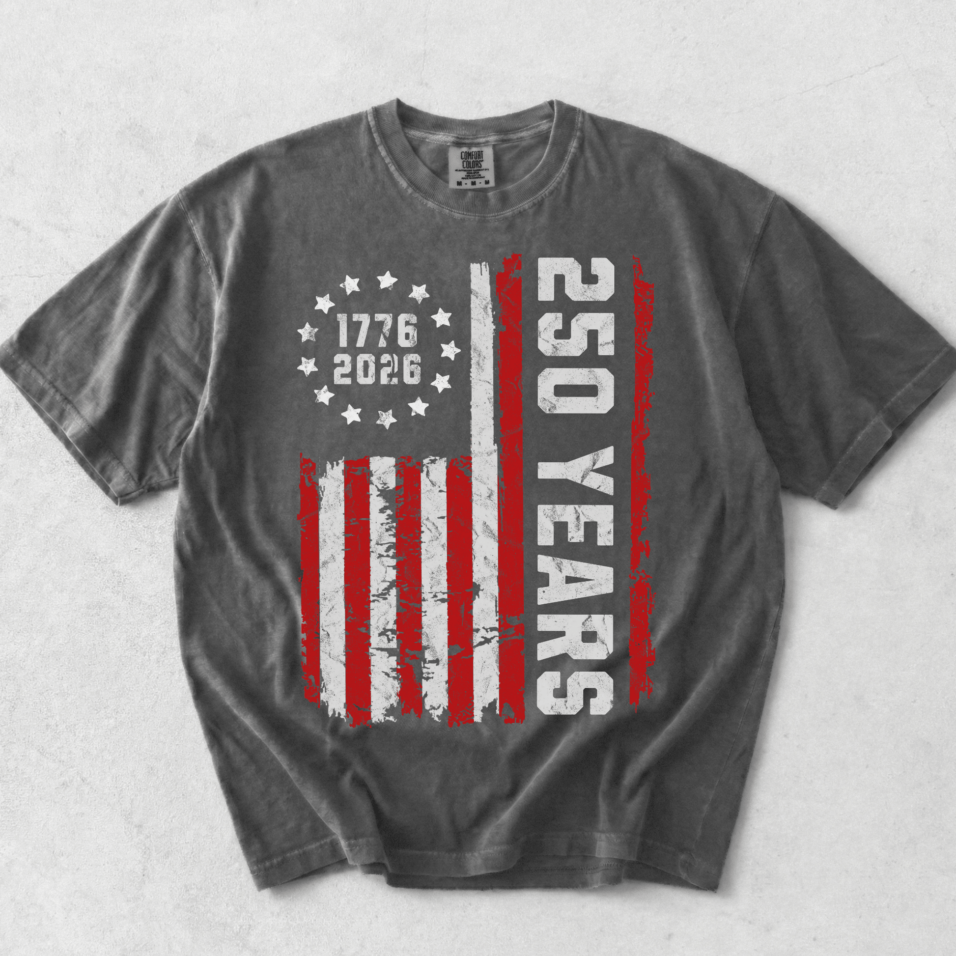 America's 250th Anniversary Patriotic Shirt | 4th of July 2026 Semiquincentennial Tee | USA Heritage Gift | Comfort Colors - MemorablyMade
