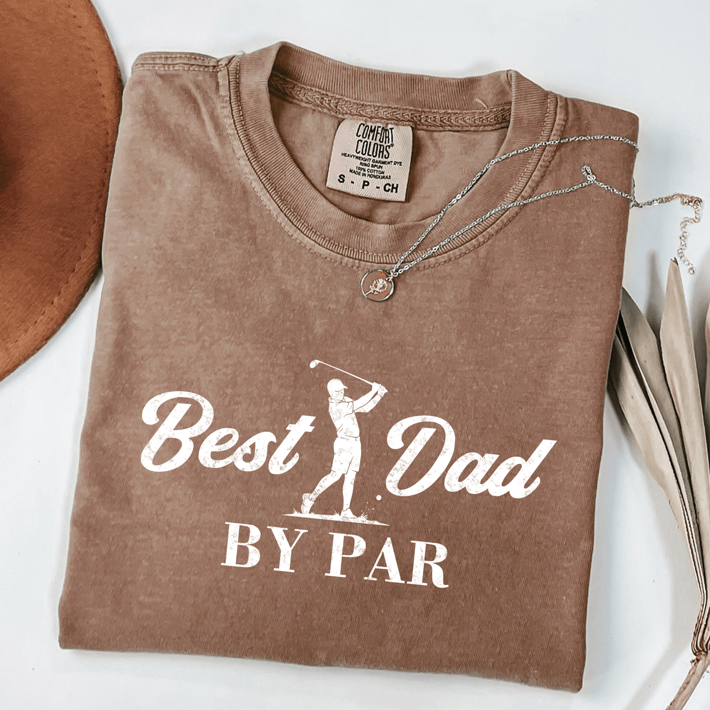 Best Dad By Par T-Shirt - MemorablyMade
