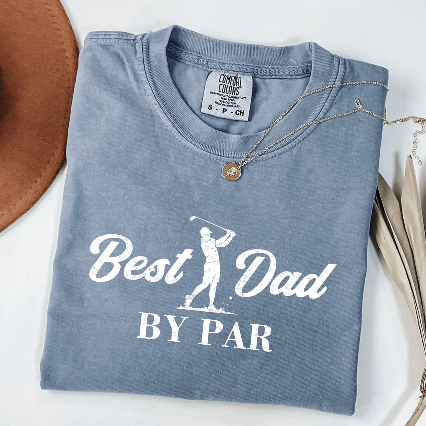 Best Dad By Par T-Shirt - MemorablyMade