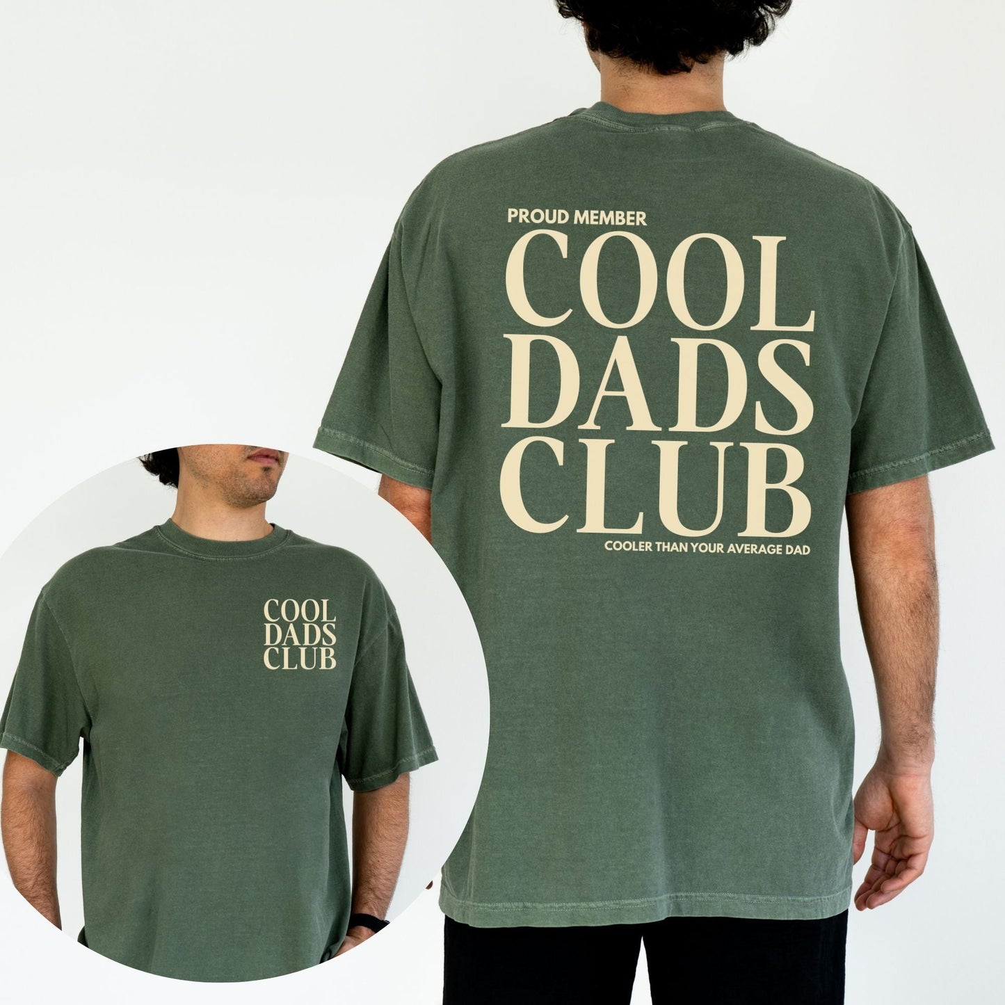 Comfort Colors Cool Dads Club Shirt, Father's Day Gift - MemorablyMade