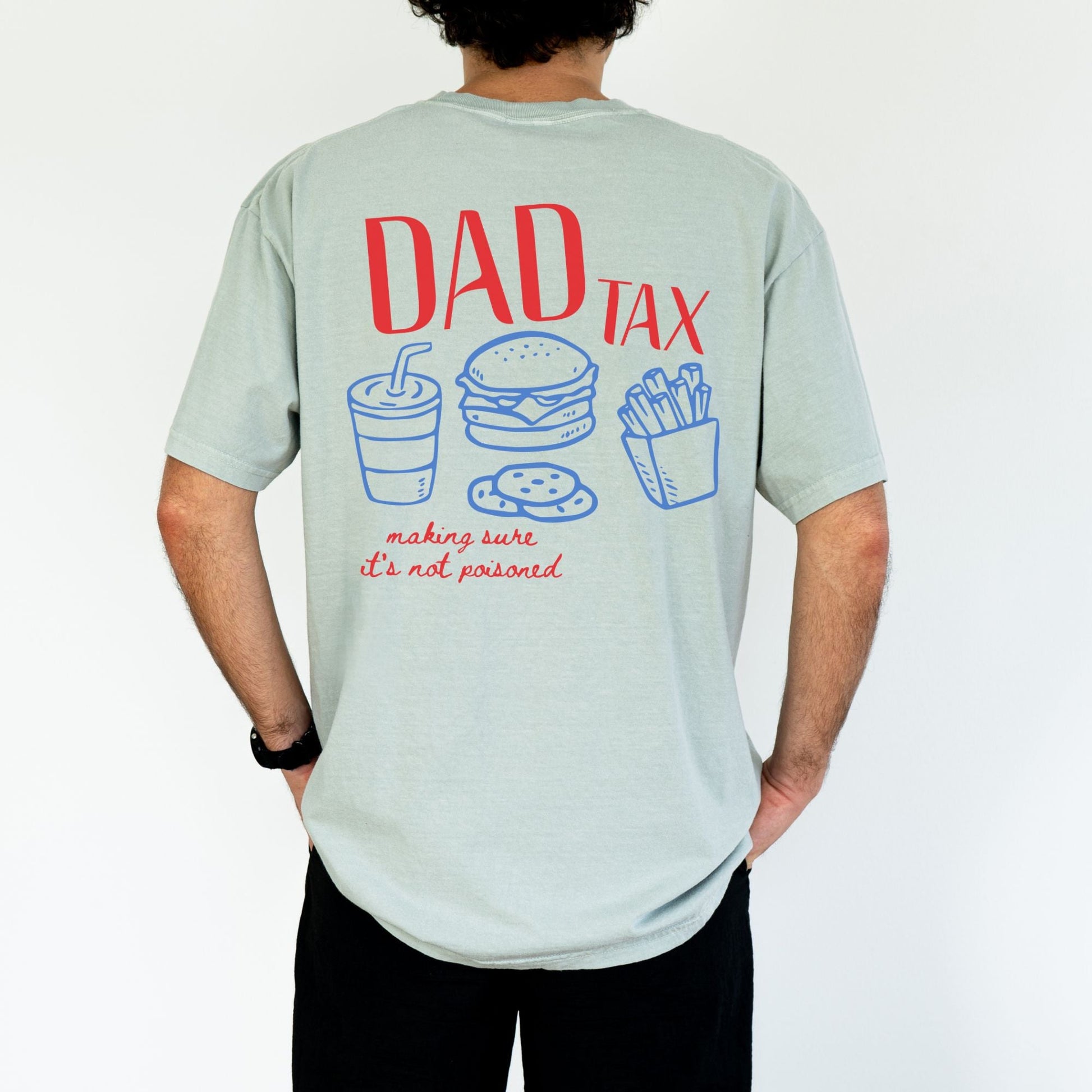 Comfort Colors Dad Tax Shirt, Father's Day Gift - MemorablyMade