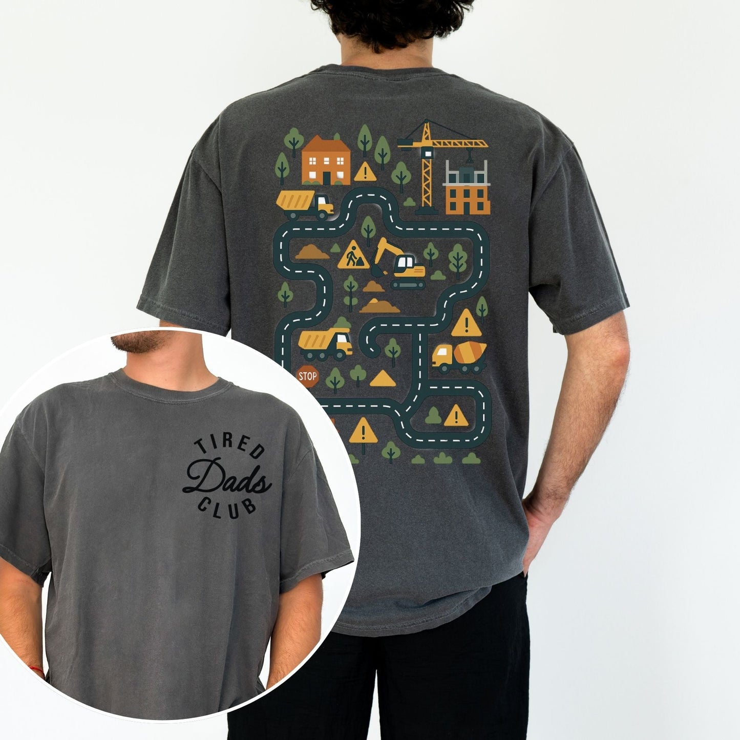 Comfort Colors® Tired Dads Club Shirt, Father's Day Gift - MemorablyMade