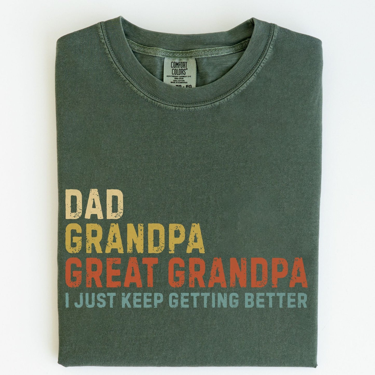 Dad Grandpa and Great Grandpa T-Shirt, Father's Day Gift - MemorablyMade
