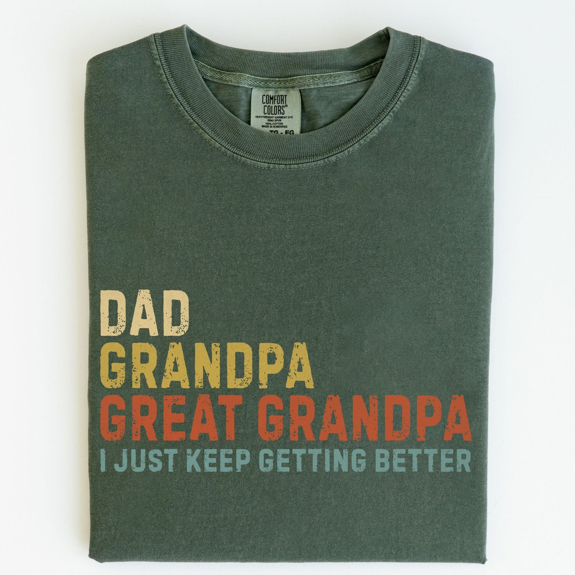 Dad Grandpa and Great Grandpa T-Shirt, Father's Day Gift - MemorablyMade