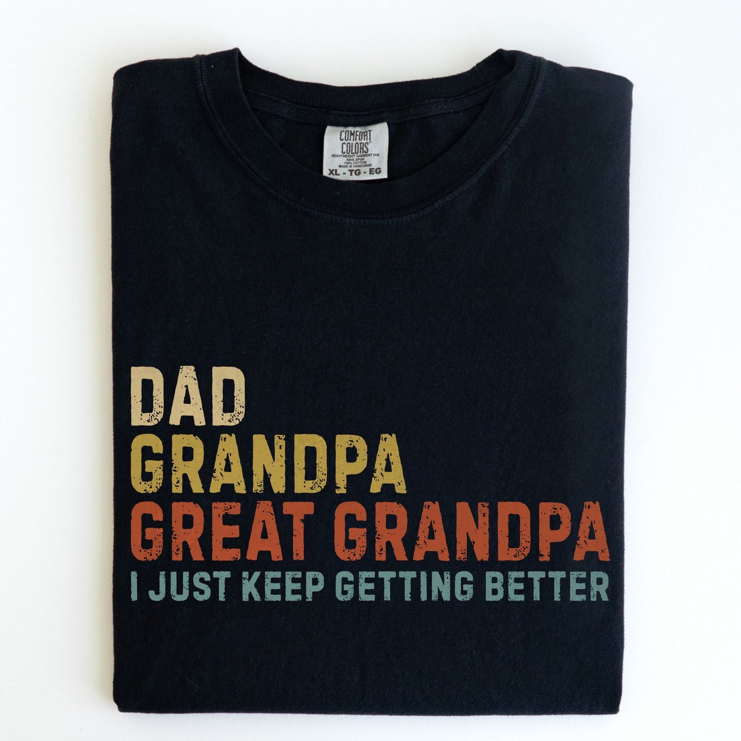 Dad Grandpa and Great Grandpa T-Shirt, Father's Day Gift - MemorablyMade
