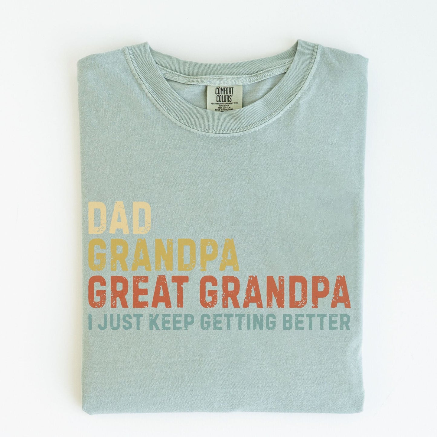 Dad Grandpa and Great Grandpa T-Shirt, Father's Day Gift - MemorablyMade