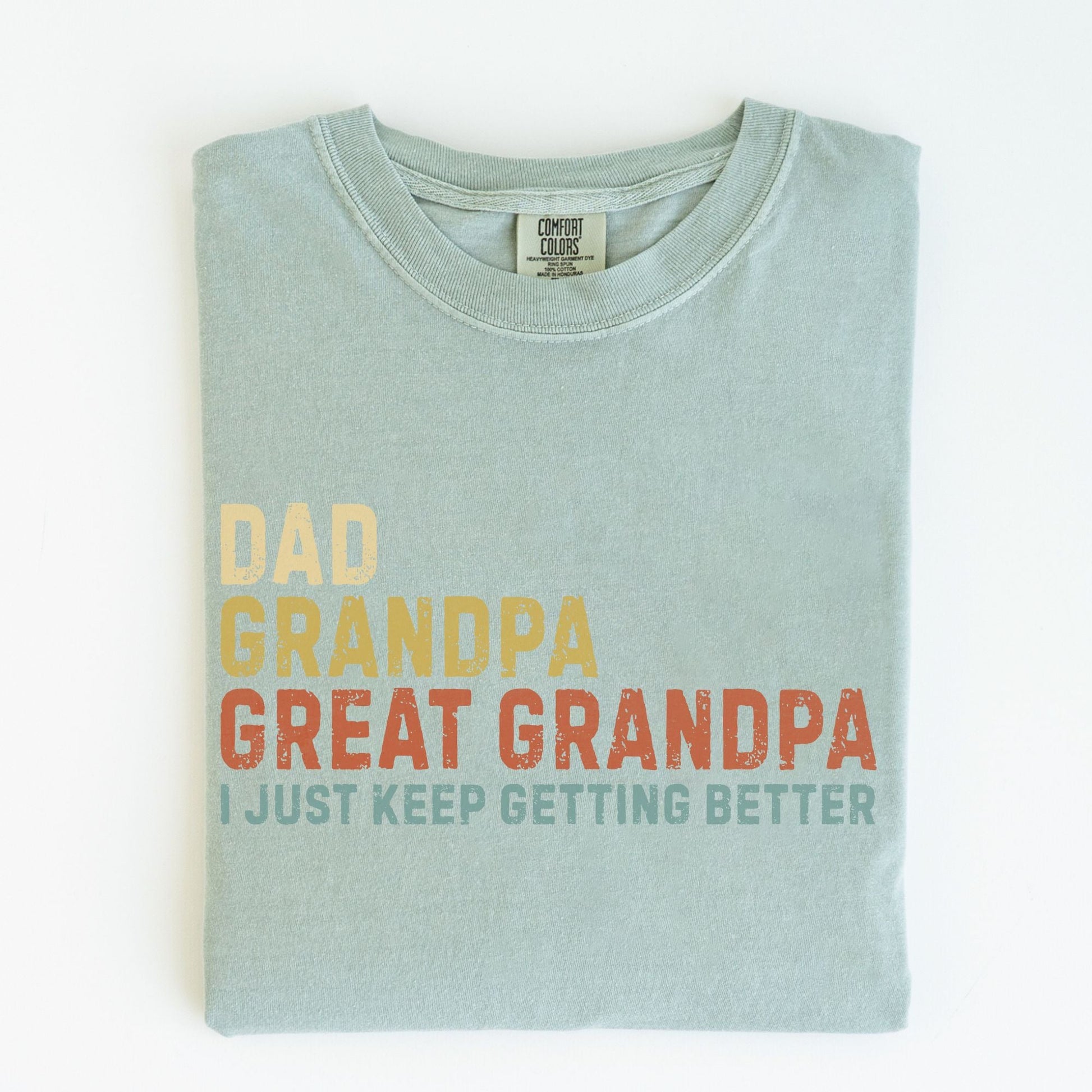 Dad Grandpa and Great Grandpa T-Shirt, Father's Day Gift - MemorablyMade