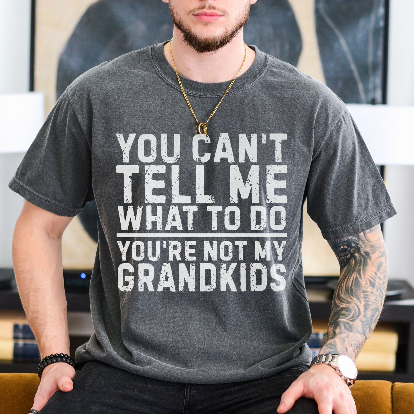 Funny Grandpa T-Shirt, Father's Day Gift - MemorablyMade
