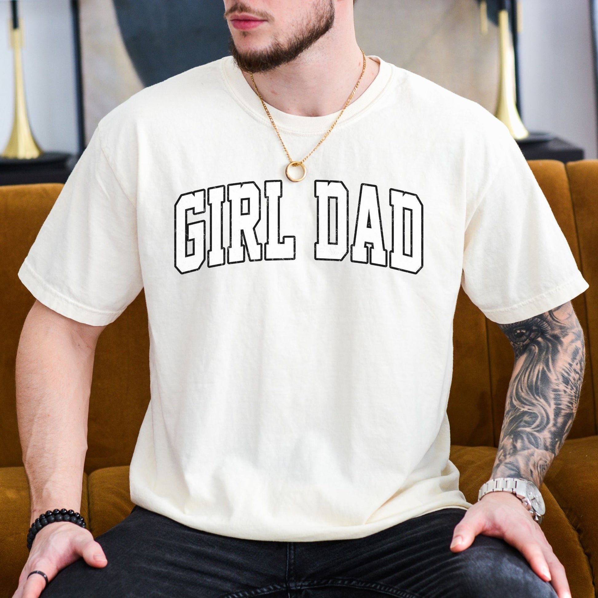 Girl Dad T-Shirt - MemorablyMade