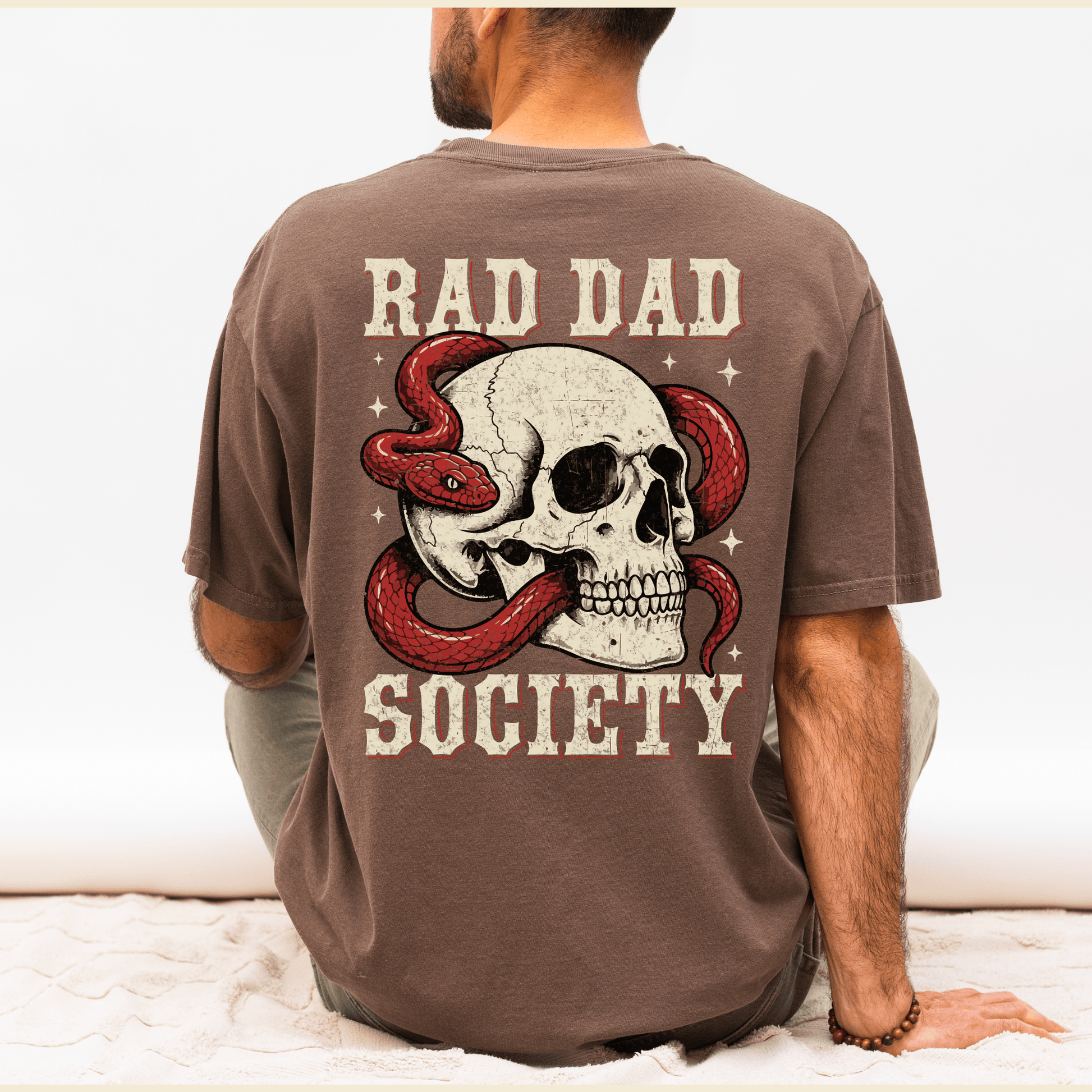 Rad Dad Society T-Shirt - MemorablyMade