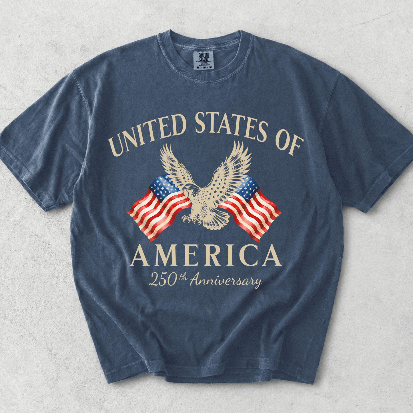 United States of America 250th Anniversary Shirt | 4th of July 2026 Eagle Tee - MemorablyMade