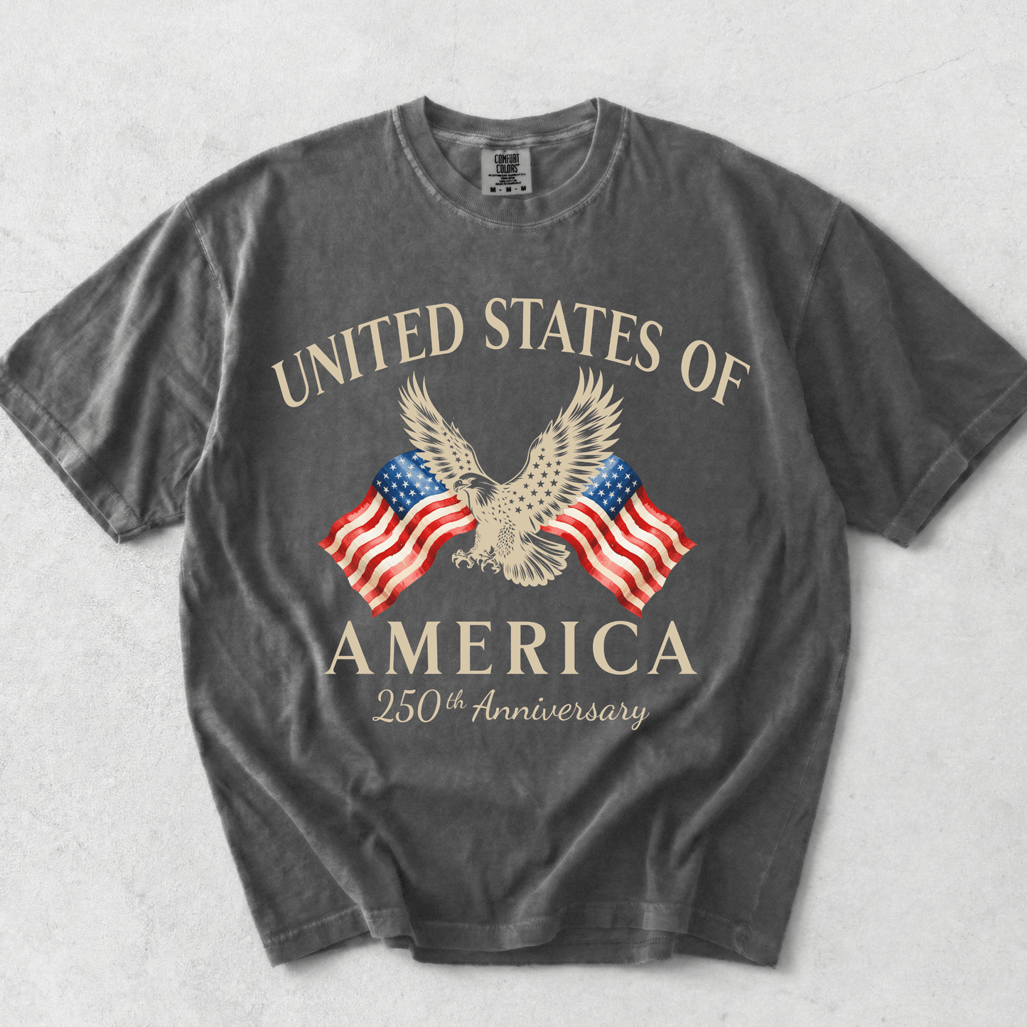 United States of America 250th Anniversary Shirt | 4th of July 2026 Eagle Tee - MemorablyMade